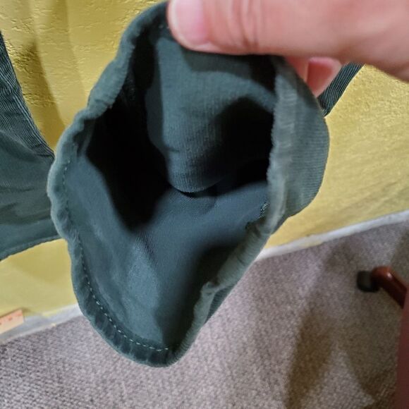 Ag Adriano goldschmied jeans womens size 26 green corduroy the stevie slim strai - Picture 6 of 10